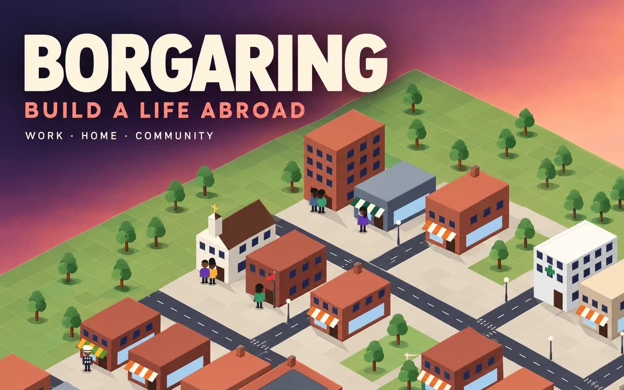 Borgaring: build a life abroad in a Peckham neighborhood